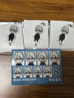 怪獣８号 I.G STORE 表情四十景アクリルチャーム 市川レノ3種+特典