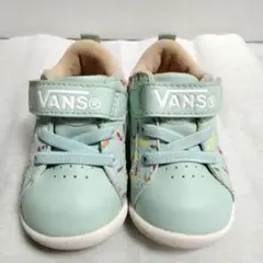 キッズVANS ミントグリーン スニーカー ベルクロ