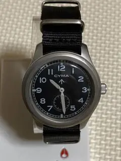 CYMA P14540 復刻 クォーツ ミリタリーウォッチ 稼働品