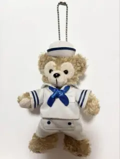 ダッフィー セーラー服 ぬいぐるみバッジ キーホルダー