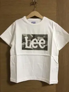 新品 Lee リー キッズ 半袖Tシャツ 140 オフホワイト①