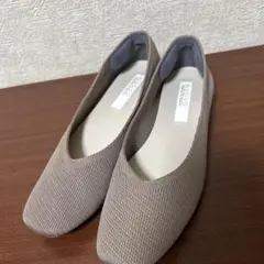 NUOVO スクエアトゥニットパンプス