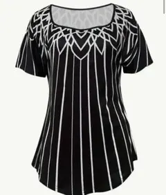 半袖Tシャツ 大きめ 黒 白 新品