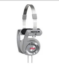 【値下げ可】Supreme KOSS ヘッドホン シルバー ケース付き KOSS] Supreme fashion headphones, offering comfort and sound