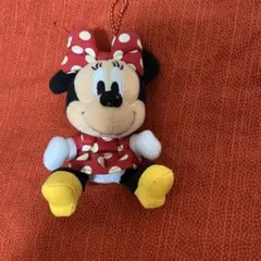 東京デイズニーリゾート　ミニーマウス ぬいぐるみストラップ