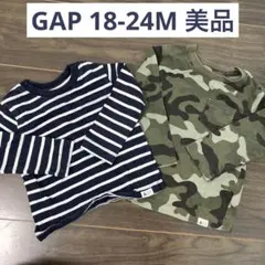 GAP 18-24m Tシャツ2点セット 美品