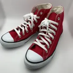 【美品】　CONVERSE ALL STAR HI 25.5cm US7 レッド