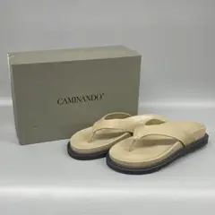 極美品 CAMINANDO カミナンド サンダル 25.0cm レディース
