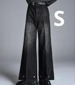 ADRER エクストラクオリティワイドフレアパンツ