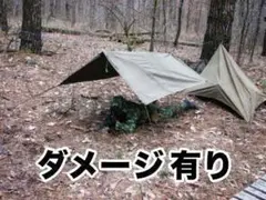 実物 ロシア軍 軍幕 ポンチョ ソビエト プラシパラトカ レザー ダメージ品