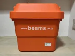 BEAMS 収納ボックス コンテナ　オレンジ