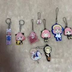 SPY×FAMILY アクリルキーホルダー&ラバーキーホルダーセット アーニャ