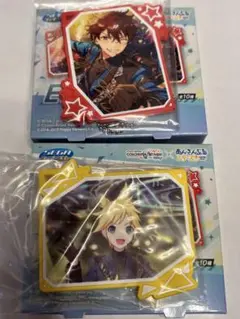 プロセカ あんスタ セガ ラッキーくじ 守沢千秋 鏡音レン　ラバーストラップ