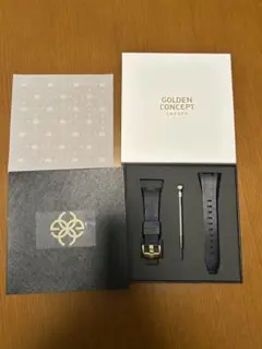 週末限定　GOLDEN CONCEPT ラバーベルトセット ネイビー