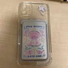 iPhone11ケース磁石カードケース付き