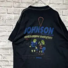 USA製90sヴィンテージTシャツ！シングルステッチ　ブラック半袖古着XL30