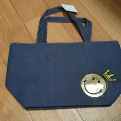 スマイルトートバッグ新品未使用