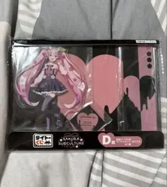 タイトーくじ　桜ミク　D賞　クリアスタンド　　桜ミク
