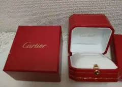 ☆cartierカルティエケース
カルティエ
空箱 ケースのみ(リング用)