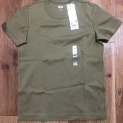 新品ユニクロ　　クルーネックTシャツ　Mサイズ