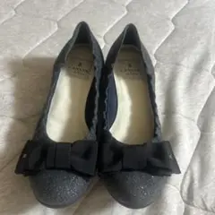 LANVIN en Bleu リボン付き靴