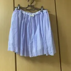anyfam 薄紫 ストライプ スカート 150