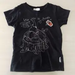 昆虫柄　Tシャツ　110cm　カブト虫　クワガタ