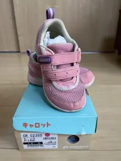 ムーンスター CR G2350 ピンクスニーカー 16.5cm