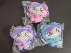 ① しなクマ マスコットぬいぐるみ 全3種セット しなこ