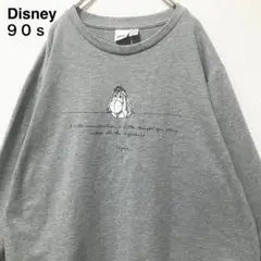 レア◎90s◎OLD DISNEY◎ディズニー◎スウェット◎イーヨー◎プーさん◎