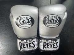 【本日超セール】cleto reyes ボクシンググローブ シルバー 10onz