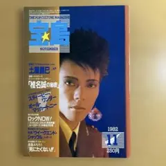 宝島　1982年　11月号 表紙/ 土屋昌巳