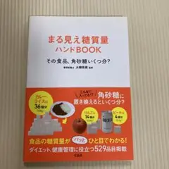 まる見え糖質量ハンドBOOK : その食品、角砂糖いくつ分?