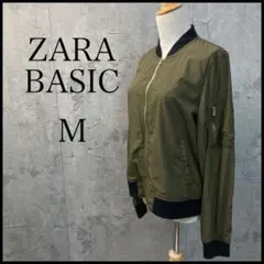 ZARAザラMA-1タイプジャケットMサイズ(USA)カーキー
