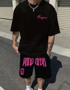 Mafia GANGSTER Tシャツ 黒