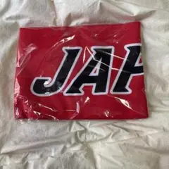 新品　未使用　レッド　Japan マフラータオル