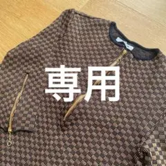 フミカ ウチダ ハーフジップトップス
