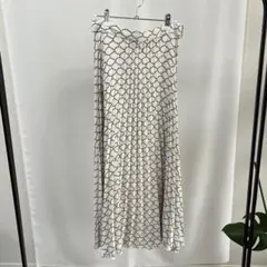 ザラ ドット模様 プリーツスカート M〜L