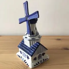 風車小屋　貯金箱　北欧　オランダ