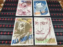 【新品・未使用】ヒロアカ展　ワンシーンカードコレクション　4枚セット