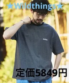 WILDTHINGS×FREAK'S STORE/別注 ビッグシルエットTシャツ