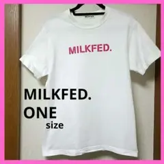 美品⭐MILKFED. ミルクフェド ホワイト Tシャツ コットン