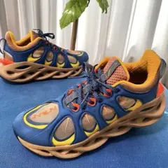 Li-Ning Arc Ace リーニン アーク エース ブルー ベージュ 厚底