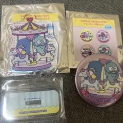 新品サンリオトレーディングアクリルスタンドバッドハンギョドンタキシードサム