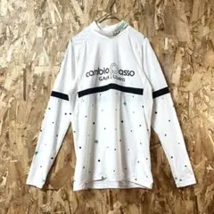 【Kappa/カッパ】cambio passo 長袖アンダーシャツM ドット