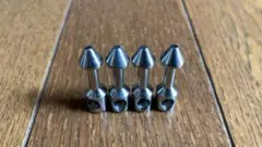 中華★ステンレス製ウィッシュボンのみ×4個 ウィッシュボーン★素潜り手銛魚突き
