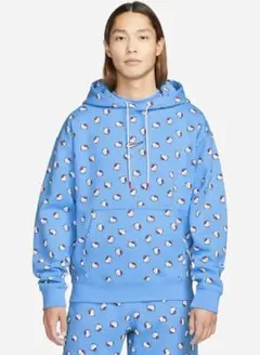 こきんちゃん様限定　　NIKE×ハローキティパーカー S 水色 ナイキ NIKE ×ハローキティ キティちゃん コラボ AS U NRG HK