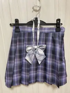 制服セット　プリーツスカート リボン付き WEGO