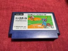 任天堂 ベースボール　ファミコンカセット ファミコンソフト