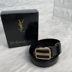 ✨新品✨ 箱付き Yves Saint Laurent レザー ベルト